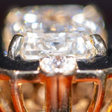 14K Yellow Gold Lab Grown Diamond Ring