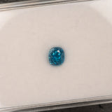 Natural Cambodian Blue Zircon Oval Shape 6.5x5.6x6mm 2.56ct Loose Gemstone