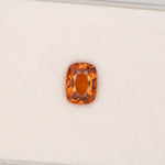 2.06ct Spessartite Garnet cushion 9x7mm loose orange gemstone