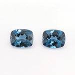 Elongated Cushion London Blue Topaz Loose Gemstone 2