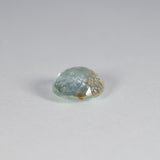 2.08 carat natural Brazilian copper-bearing Paraiba tourmaline oval, 8.4x7.6mm untreated loose gemstone – view 3