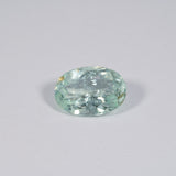 2.11 carat GIA certified Brazilian Paraiba tourmaline, oval cut, 10.2x7.1mm loose gemstone