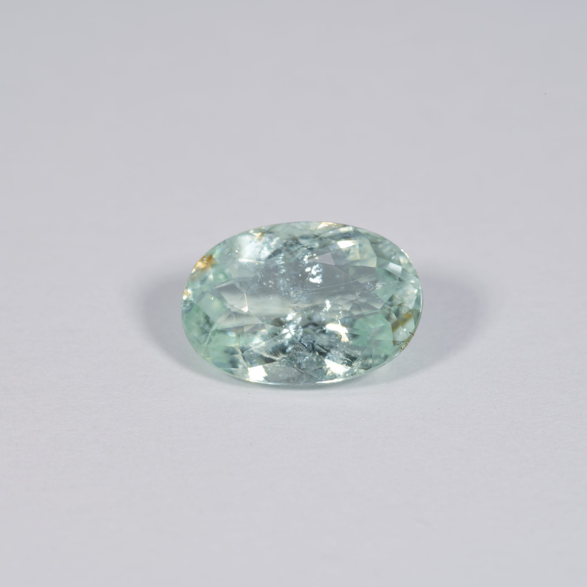 2.11 carat GIA certified Brazilian Paraiba tourmaline, oval cut, 10.2x7.1mm loose gemstone