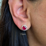 Natural Round Madagascar Ruby Loose Gemstone for Fine Jewelry | Red Ruby Gemstone for Rings, Pendants & Luxury Jewelry Making