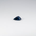 1.45 carat natural blue sapphire pear 8.7x6.3mm loose gemstone – view 4