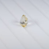 3.21 carat natural canary sapphire cushion 7.8x7.3mm loose gemstone – view 2