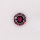 1.32ct Purple Garnet round 6.8mm loose purple gemstone