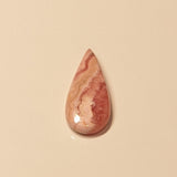 Rhodochrosite || Drilled Single Piece || Almond Shape - Side Drilled || Beautiful Cabochon Gem || 26x12x5mm
