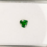 Natural Tsavorite Garnet Heart Shape 6.5x6.2mm ~0.77cts – Loose Gemstone for Custom Jewelry