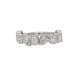 1.5Ct Lab Diamond Band Ring in Solid 14K Gold – Minimalist Round Brilliant Lab Grown Diamond Wedding Band