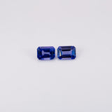 Natural Earth Mined AAA Deluxe Tanzanite Emerald Cut 7x5mm 1.14cts – Heat Treated Loose Gemstone for Fine Jewellery Design - One Stone