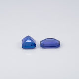 Natural Earth Mined AAA Deluxe Tanzanite Emerald Cut 7x5mm 1.14cts – Heat Treated Loose Gemstone for Fine Jewellery Design - One Stone