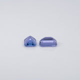 Natural Earth Mined AAA Tanzanite Emerald Cut 7x5mm 0.85cts – Heat Treated Loose Gemstone for Custom Jewelry - One Stone