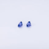 0.47ct aaa tanzanite round 5mm loose blue gemstone
