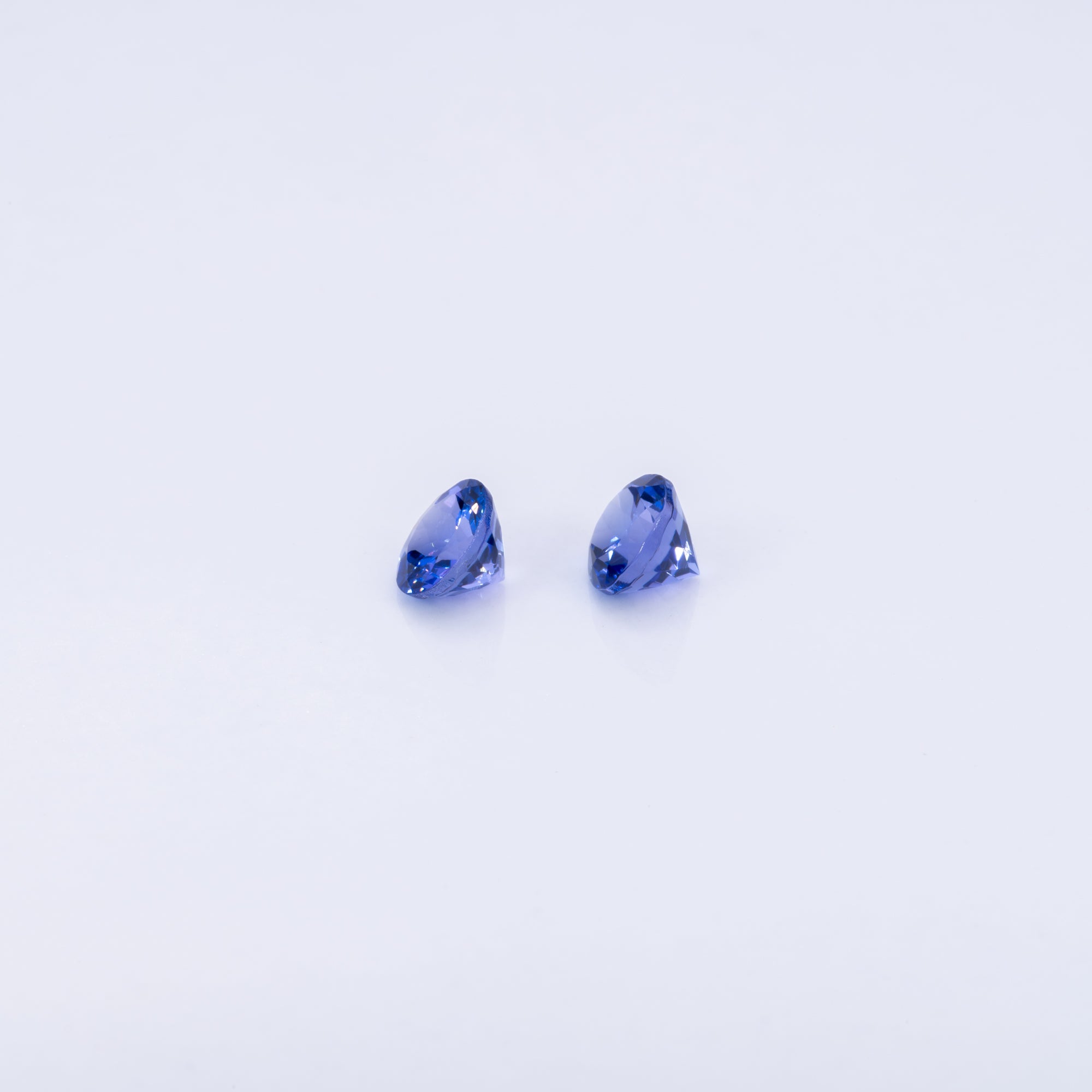 0.47ct aaa tanzanite round 5mm loose blue gemstone