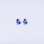 0.47ct aaa tanzanite round 5mm loose blue gemstone
