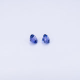 0.47ct aaa tanzanite round 5mm loose blue gemstone