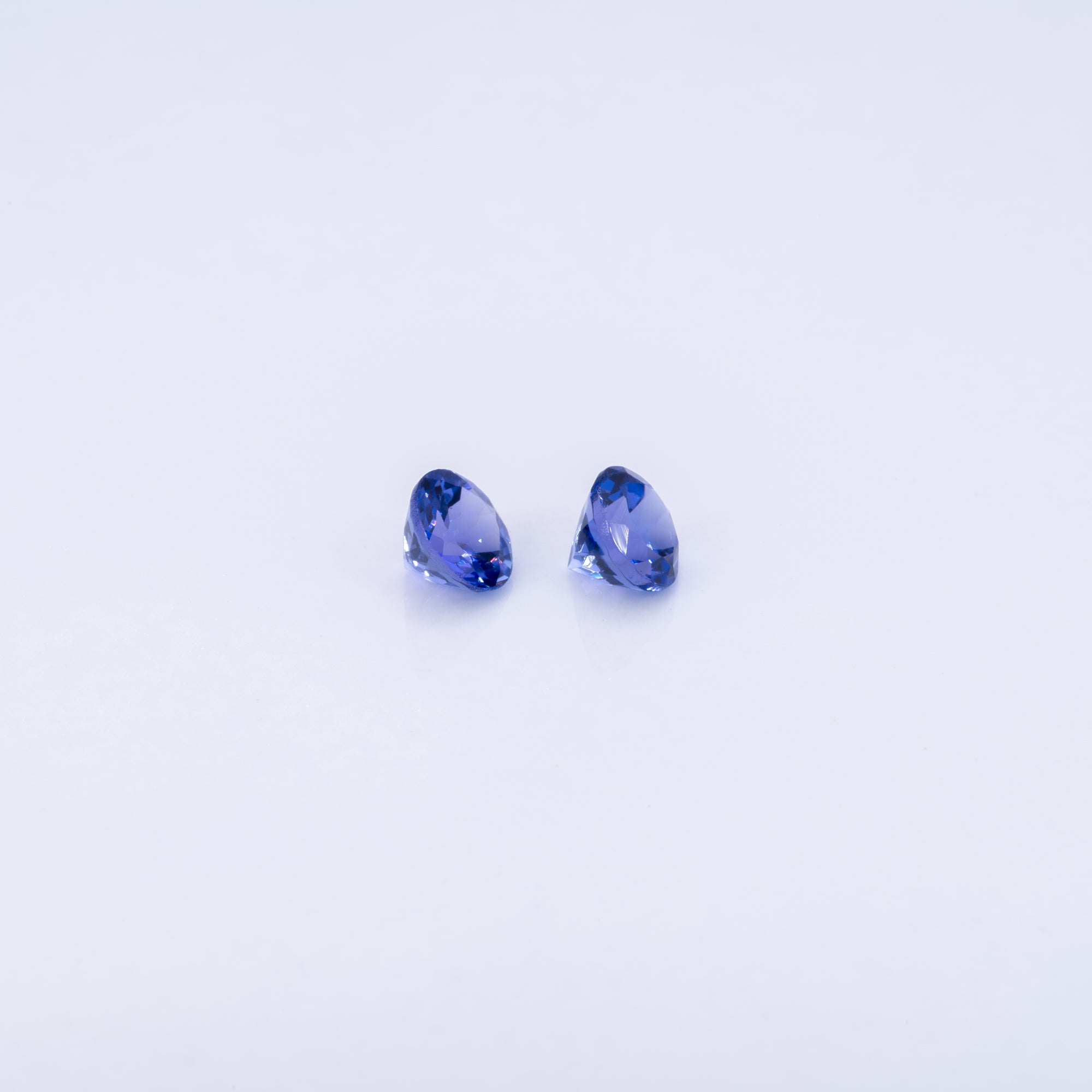 0.47ct aaa tanzanite round 5mm loose blue gemstone
