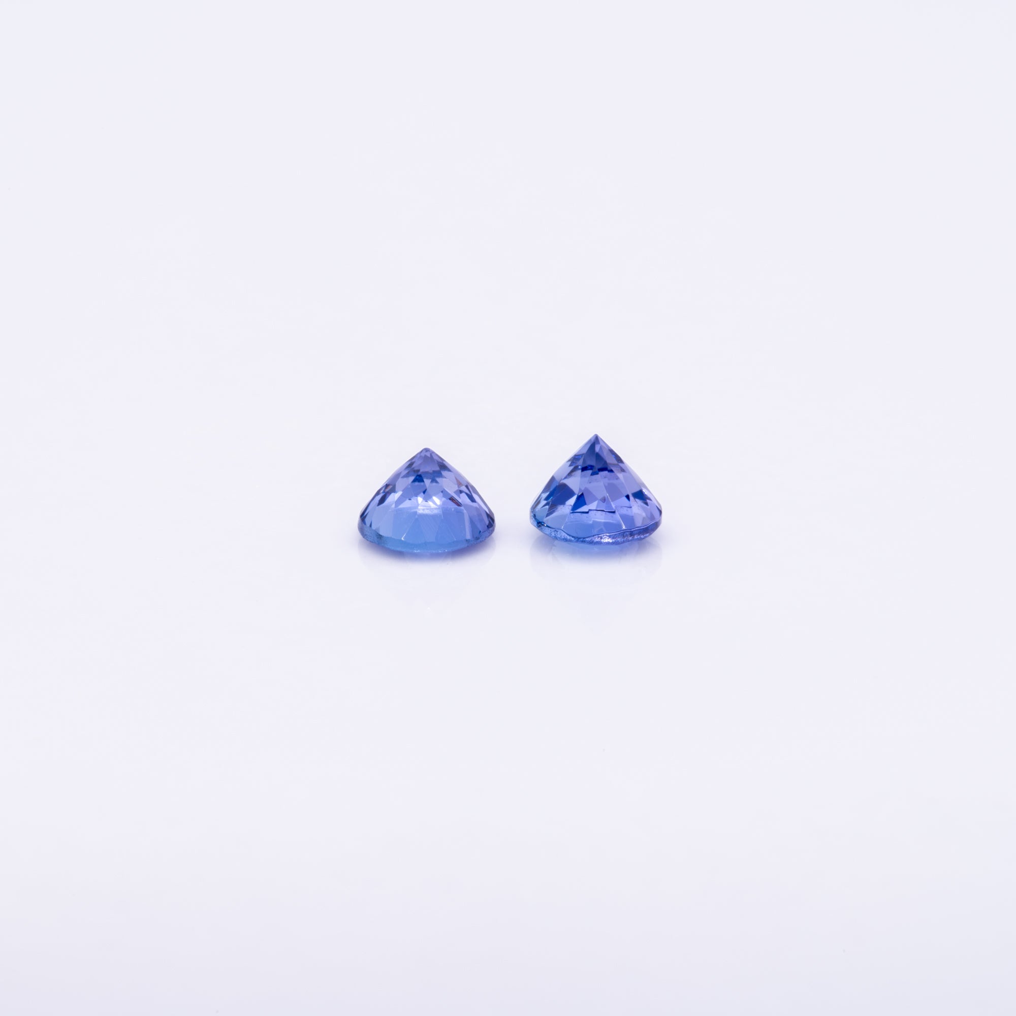 0.47ct aaa tanzanite round 5mm loose blue gemstone