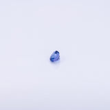 0.32ct aaa tanzanite round 4mm loose blue gemstone