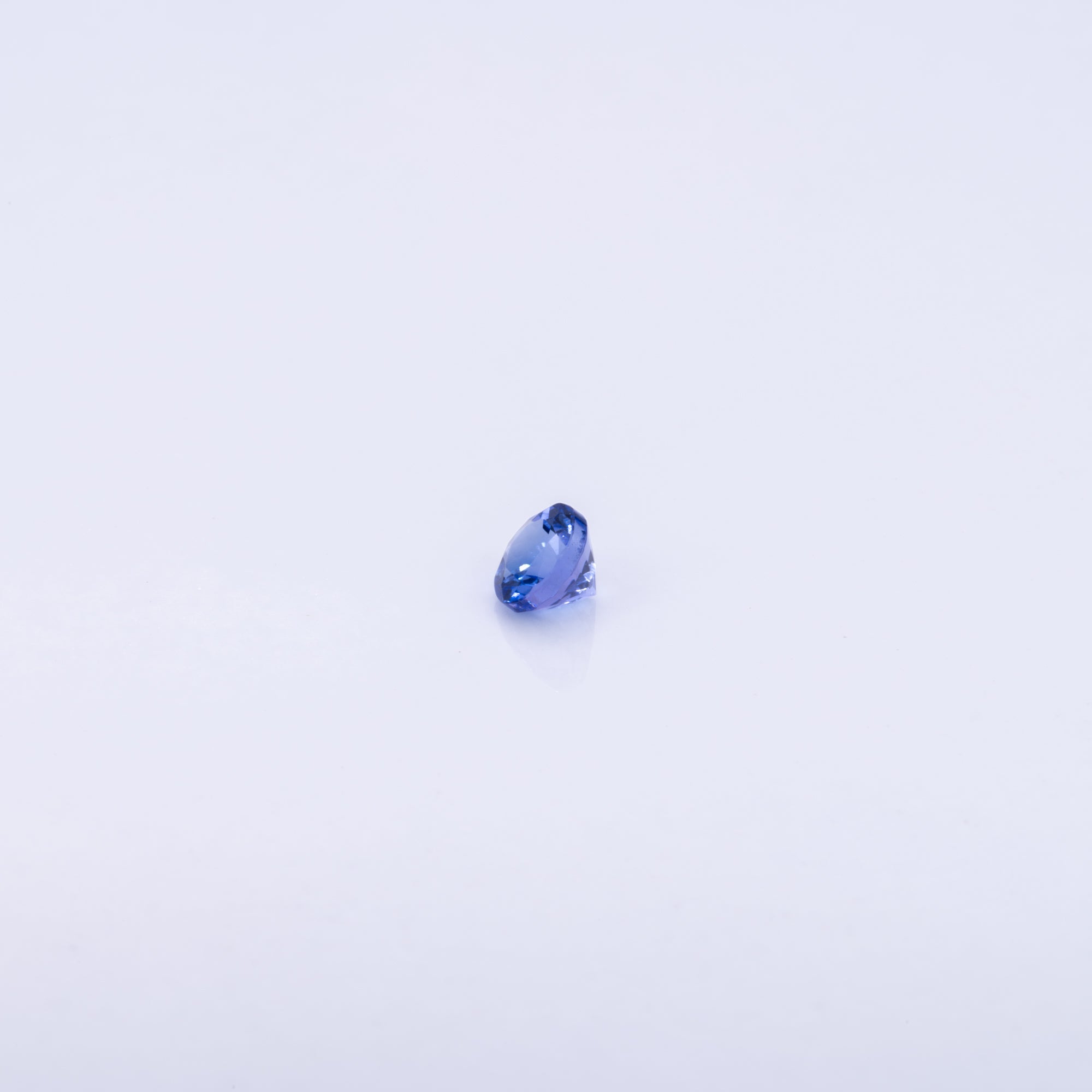 0.32ct aaa tanzanite round 4mm loose blue gemstone