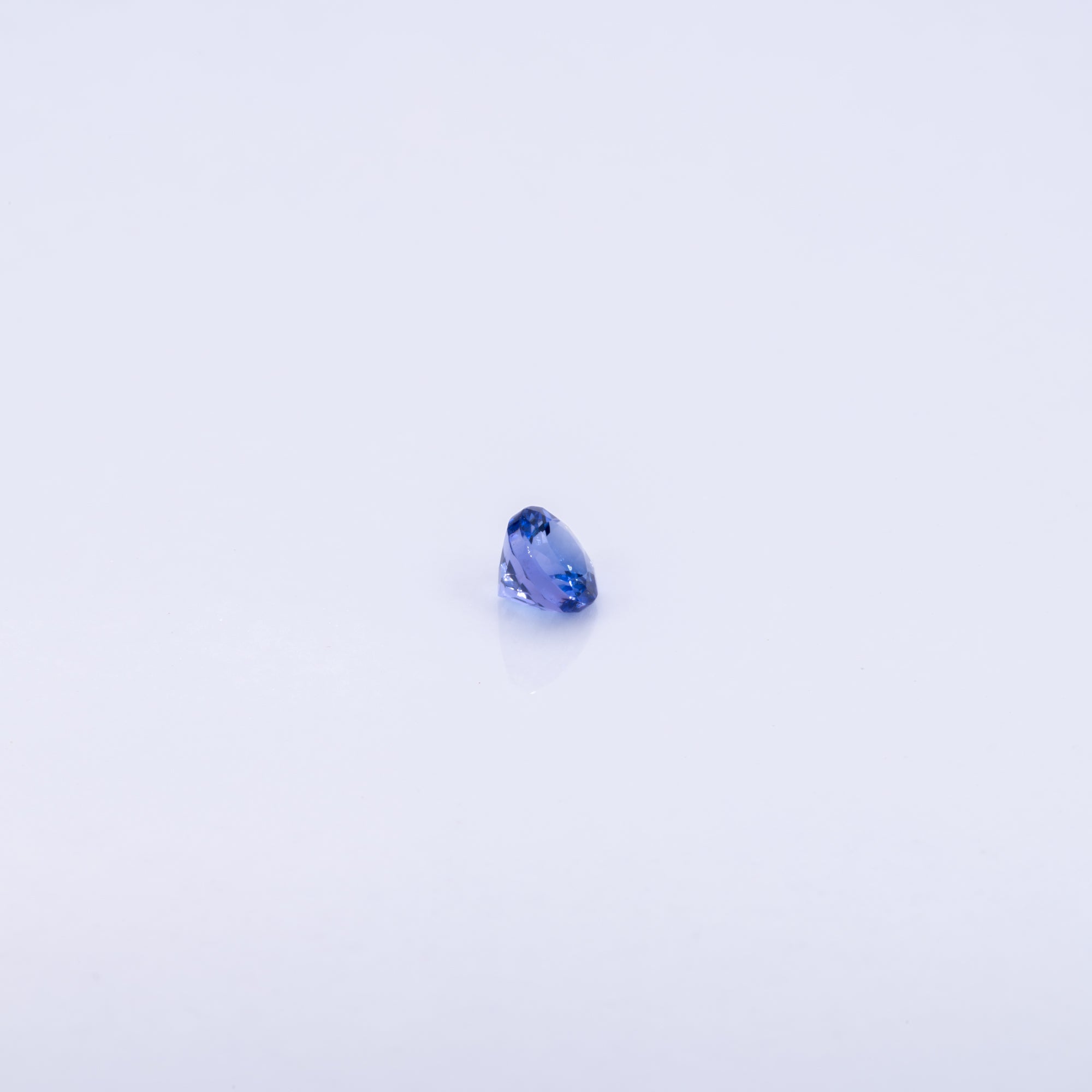 0.32ct aaa tanzanite round 4mm loose blue gemstone
