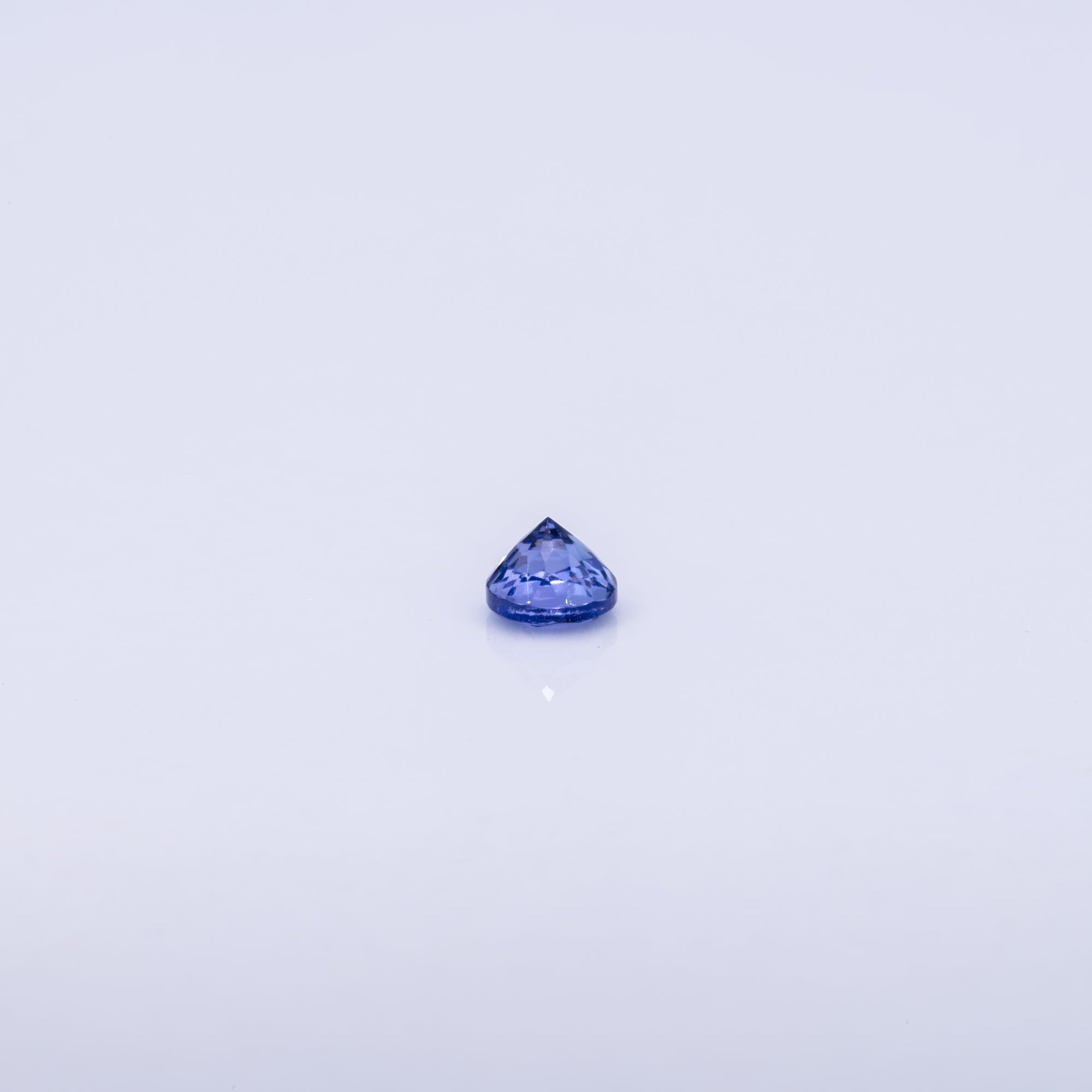 0.32ct aaa tanzanite round 4mm loose blue gemstone