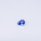Natural Earth Mined AA Tanzanite Pear 8x6mm 1.24cts – Heat Treated Loose Gemstone for Ring or Pendant - One Stone
