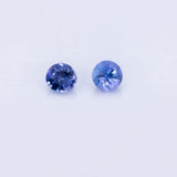 Natural Earth Mined AA Tanzanite Round 3mm 0.12cts – Heat Treated Loose Gemstone for a Bespoke Setting - One Stone
