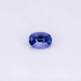 Natural Earth Mined AA Tanzanite Oval 8x6mm 1.21cts – Heat Treated Loose Gemstone for Custom Jewelry - One Stone