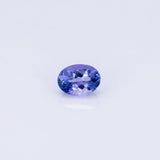 Natural Earth Mined AA Tanzanite Oval 7x5mm 0.78cts – Heat Treated Loose Gemstone for Fine Jewellery Design - One Stone