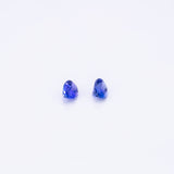 Natural Earth Mined AAA Tanzanite Oval 7x5mm 0.775cts – Heat Treated Loose Gemstone for Custom Ring or Pendant - One Stone