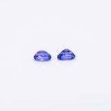 Natural Earth Mined AAA Tanzanite Oval 7x5mm 0.775cts – Heat Treated Loose Gemstone for Custom Ring or Pendant - One Stone