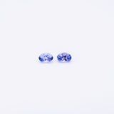 Natural Earth Mined AA Tanzanite Oval 6x4mm 0.43cts – Heat Treated Loose Gemstone for Custom Ring or Pendant - One Stone