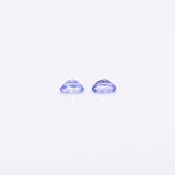 Natural Earth Mined AA Tanzanite Oval 6x4mm 0.43cts – Heat Treated Loose Gemstone for Custom Ring or Pendant - One Stone