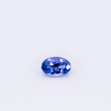 Natural Earth Mined AA+ Tanzanite Oval 6x4mm 0.45cts – Heat Treated Loose Gemstone for a Bespoke Setting - One Stone