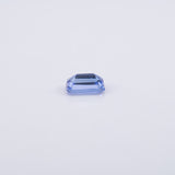 Natural Earth Mined AAA Tanzanite Emerald Cut 6x4mm 0.46cts – Heat Treated Loose Gemstone for a Bespoke Setting - One Stone