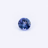 Natural Earth Mined AA Tanzanite Round 5mm 0.55cts – Heat Treated Loose Gemstone for Custom Ring or Pendant - One Stone