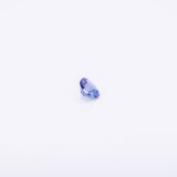 Natural Earth Mined AA Tanzanite Round 5mm 0.55cts – Heat Treated Loose Gemstone for Custom Ring or Pendant - One Stone