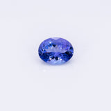 Natural Earth Mined Tanzanite Oval 8.6x6.7mm 1.8cts – Heat Treated Loose Gemstone for Ring or Pendant - One Stone
