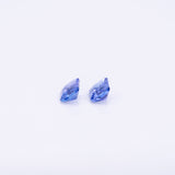Natural Earth Mined Tanzanite Emerald Cut 6.8x4.9mm 0.90cts – Heat Treated Loose Gemstone for Custom Ring or Pendant - One Stone