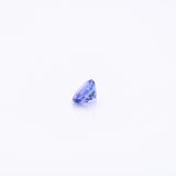 Natural Earth Mined AA+ Tanzanite Round 6mm 0.93cts – Heat Treated Loose Gemstone for Custom Jewelry - One Stone