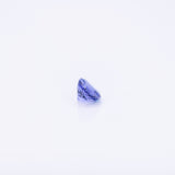 Natural Earth Mined AA+ Tanzanite Round 6mm 0.93cts – Heat Treated Loose Gemstone for Custom Jewelry - One Stone
