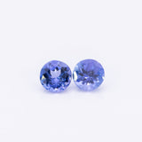 1.04ct aaa tanzanite round 6mm loose blue gemstone