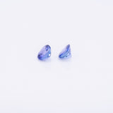 1.04ct aaa tanzanite round 6mm loose blue gemstone