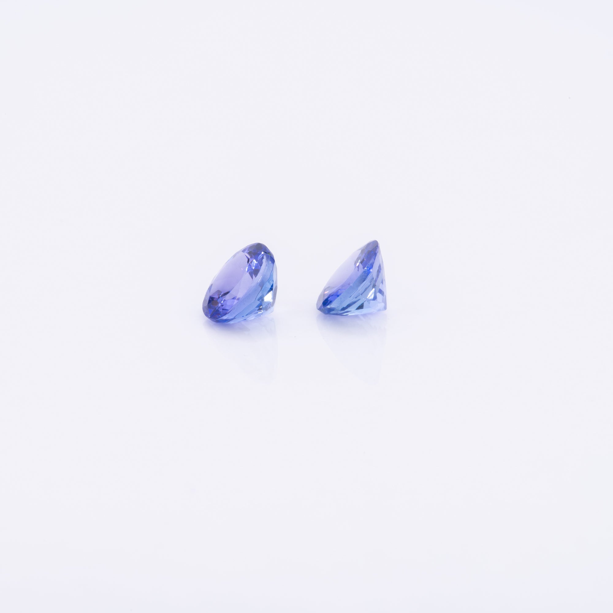 1.04ct aaa tanzanite round 6mm loose blue gemstone