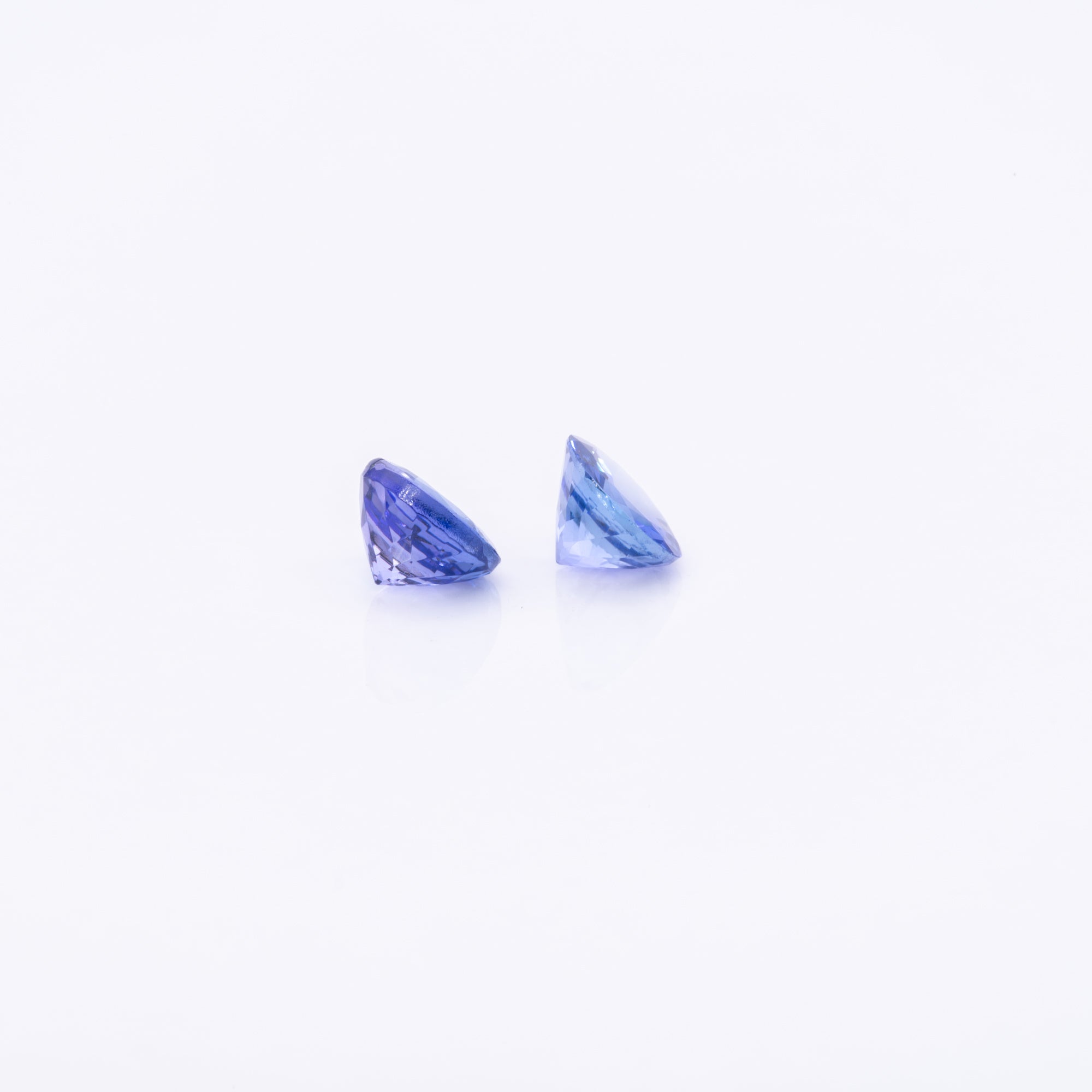 1.04ct aaa tanzanite round 6mm loose blue gemstone
