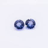 Natural Earth Mined AA Tanzanite Round 7mm 1.47cts – Heat Treated Loose Gemstone for a Custom Ring - One Stone