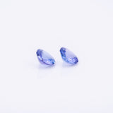 Natural Earth Mined AA Tanzanite Round 7mm 1.47cts – Heat Treated Loose Gemstone for a Custom Ring - One Stone