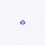 Natural Earth Mined Tanzanite Trillion 5.6mm 0.72cts – Heat Treated Loose Gemstone for Custom Ring or Pendant - One Stone
